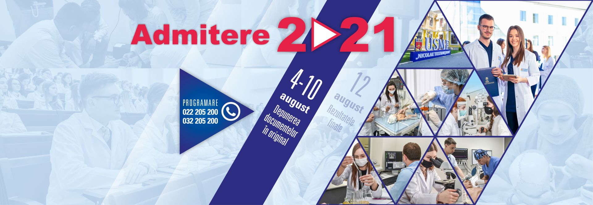 Admitere 2021