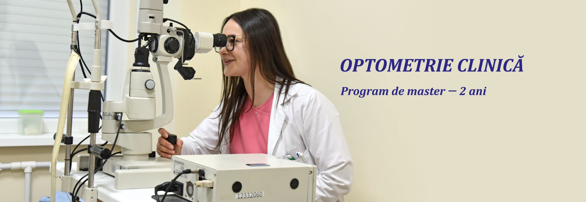 MASTER(OPTOMETRIE CLINICĂ)